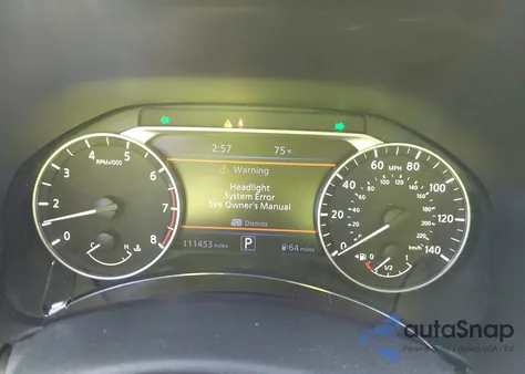 2019 Nissan Altima 2.5 Sl z USA, uszkodzony, nr VIN 1N4BL4EV1KC164814